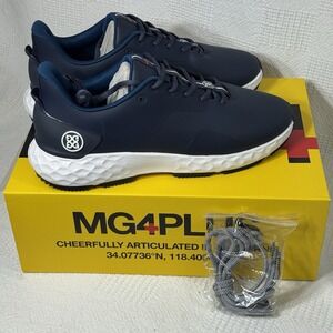 G/FORE GFORE‎ MG4+ Limited Solid Golf Shoe Sneaker US 10.5 Blue White